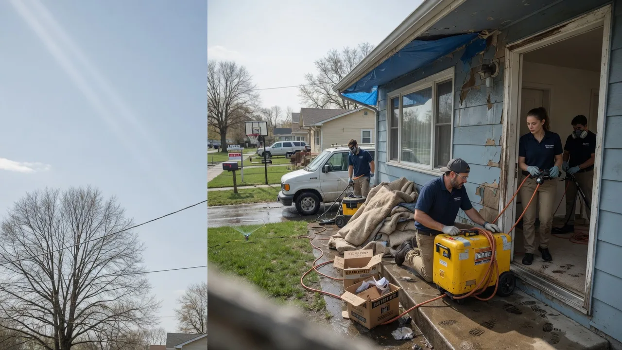Basement Flood Cleanup in Shuqualak, MS near me